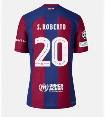 Maillot de foot Barcelona Sergi Roberto #20 Domicile 2023-24 Manches Courte